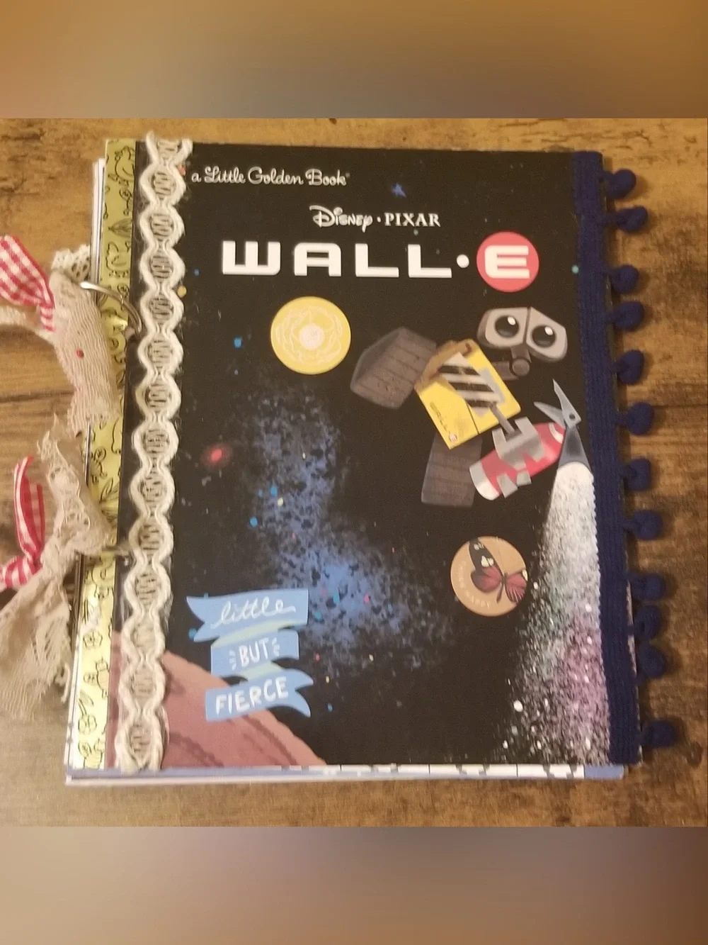 Disney WALL·E Little Golden Book Mixed Media Journal